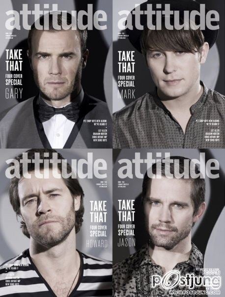 รวมปก Attitude Magazine บ้านเค้า