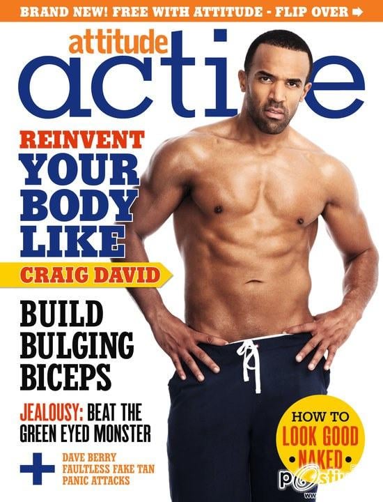 รวมปก Attitude Magazine บ้านเค้า