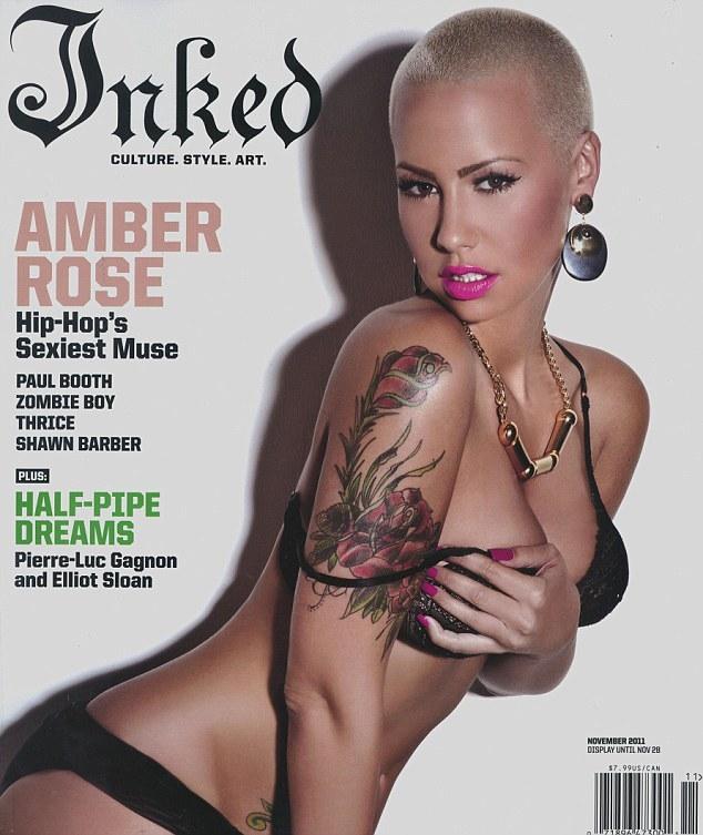 Amber Rose @ Inked Magazine November 2011