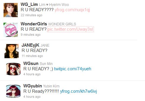 Wonder Girls : R U Ready?
