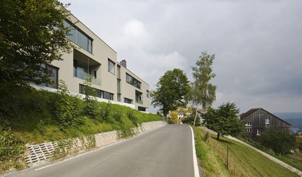 Narrow Lot House Plans &ndash; narrow and vertical in Swiss