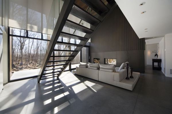 Mountain Chalet Plan in Quebec, Canada