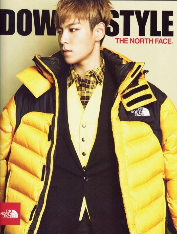 TOP for The North Face @ Singles Magazine