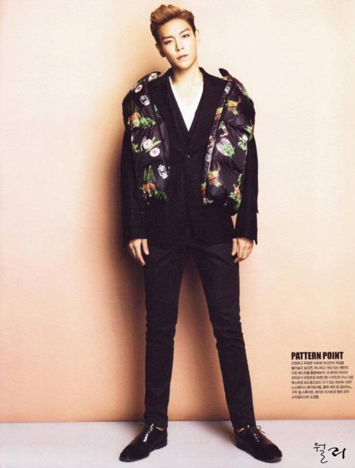 TOP for The North Face @ Singles Magazine
