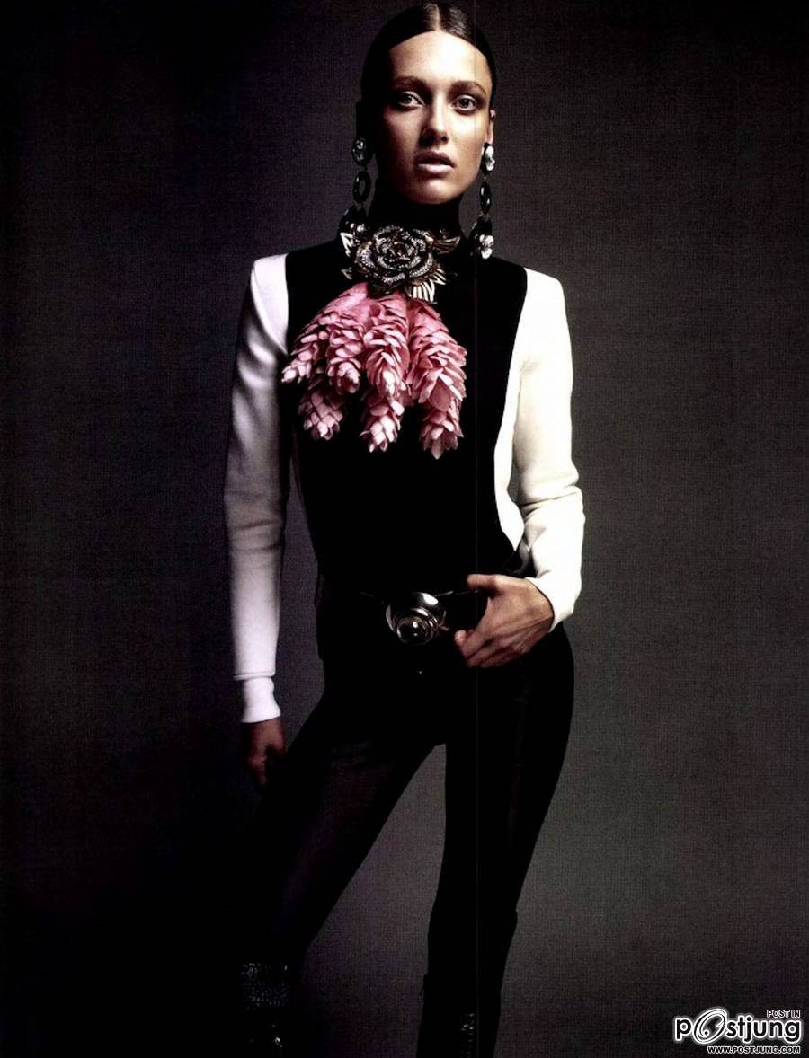 Karmen Pedaru @ Numero France October 2011