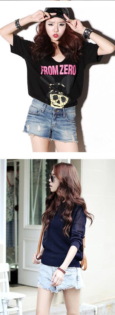 แฟชั่น เปลี่ยนยีนส์ยาว ให้เป็นขาสั้นสุดเริ่ด