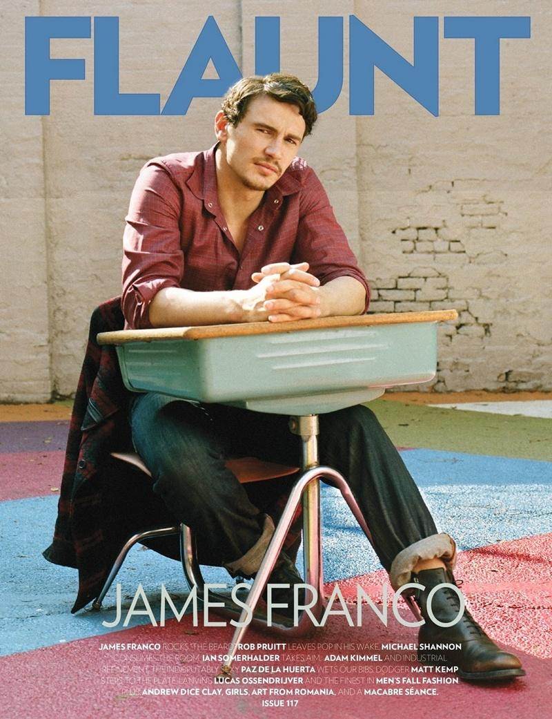 James Franco @ Flaunt Magazine Issue 117 Nov. 2011