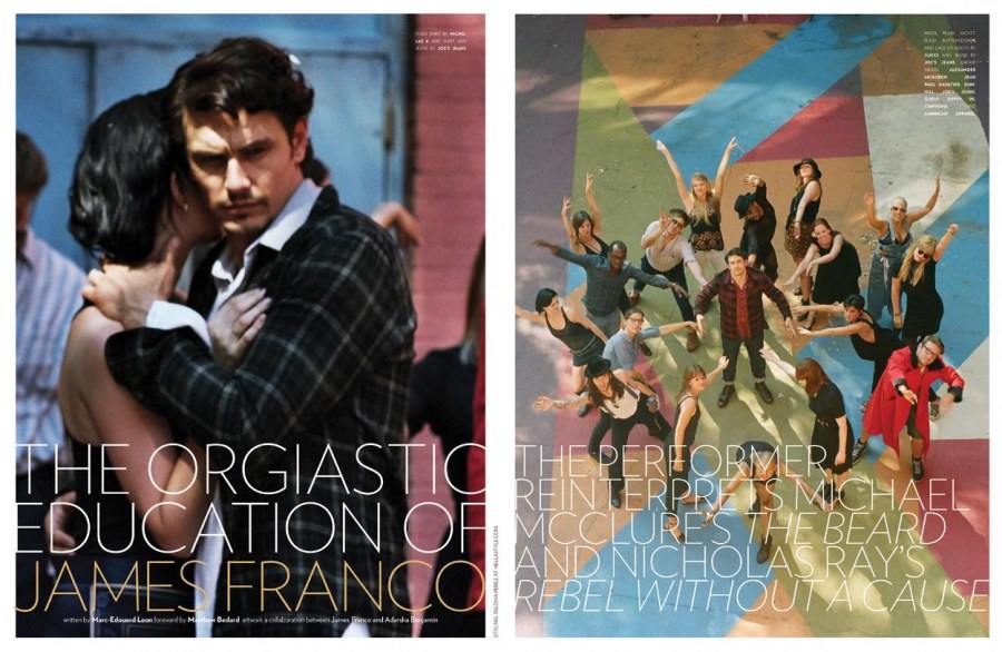 James Franco @ Flaunt Magazine Issue 117 Nov. 2011