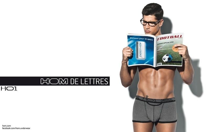 Miguel Iglesias Photoshoot for HOM Winter 2011-2012