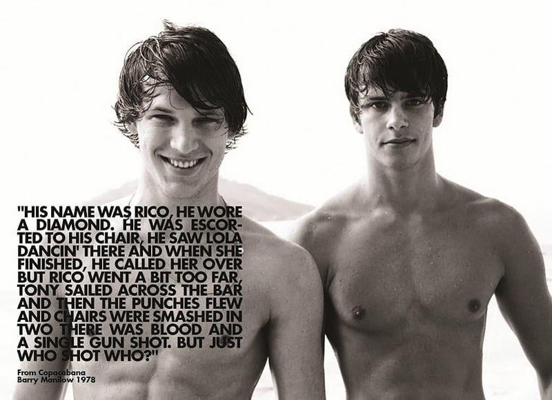 Raphael Lacchine & Ricardo Figueiredo  @ Hercules Magazine