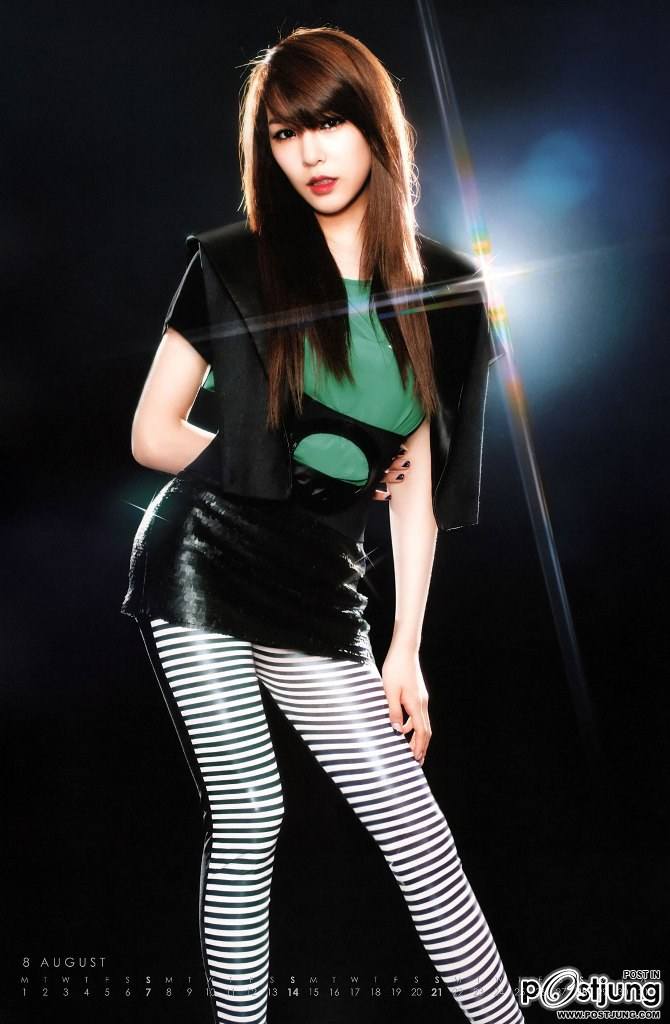 ปฎิทินสาวสวย เกิร์ลกรุ๊ป SNSD สวยเป๊ะ