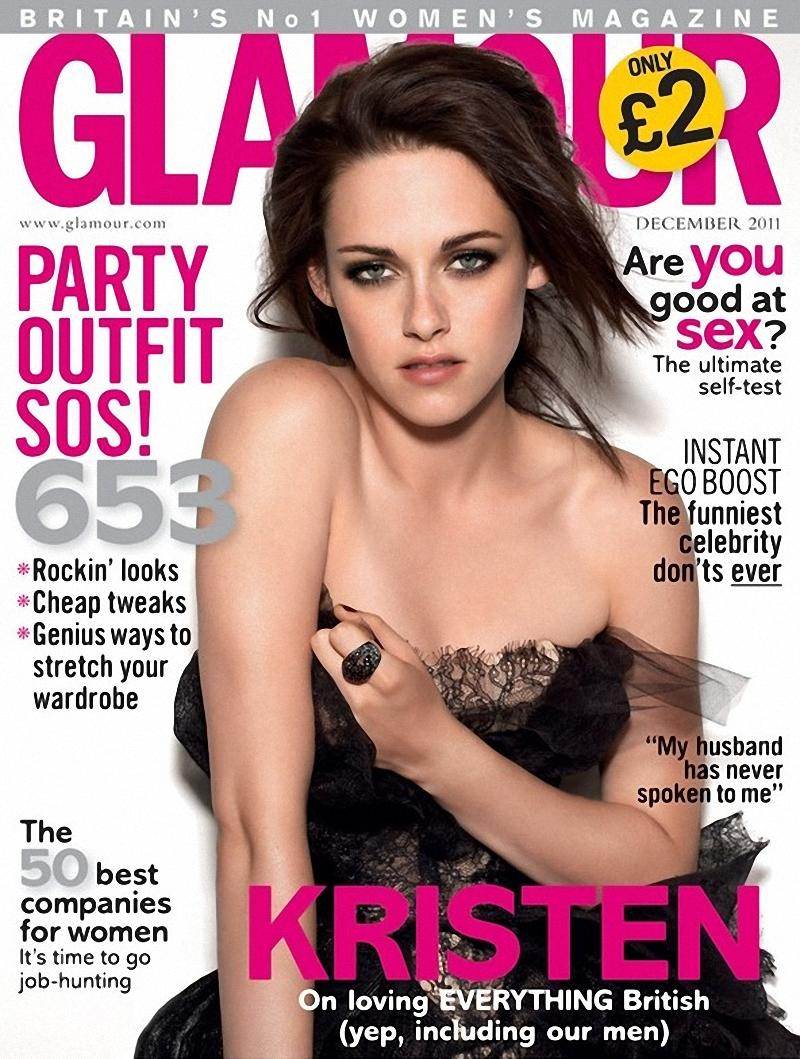 Kristen Stewart @ Glamour UK December 2011