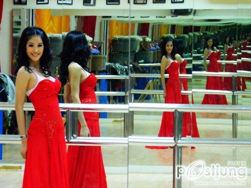 แซมมี่ ฟิตซ้อมสู่เวที Miss International Queen 2011