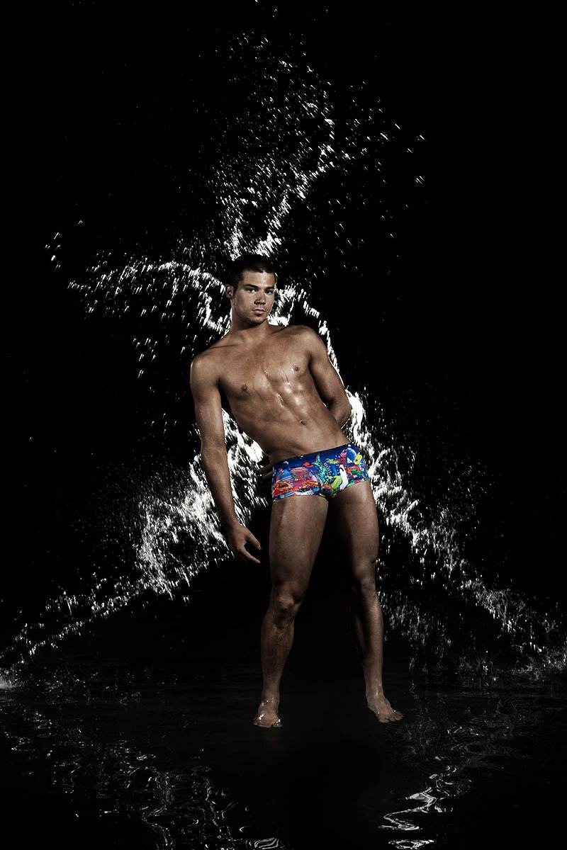 เปิียกกันถ้วนหน้าFunky Trunks Swimwear : Atomica Space Race : XL images