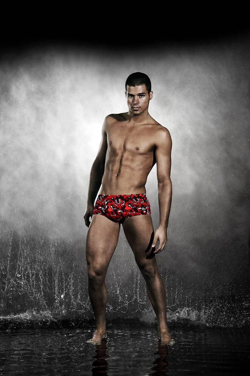 เปิียกกันถ้วนหน้าFunky Trunks Swimwear : Atomica Space Race : XL images