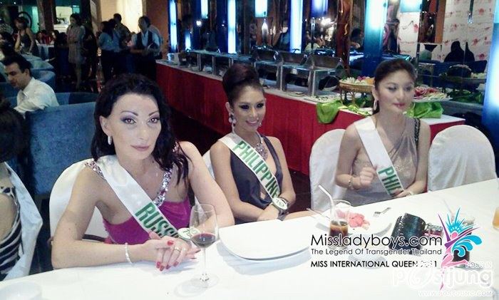 บรรยากาศเก็บตัว Miss International Queen 2011 เล็กๆน้อยๆค่ะ