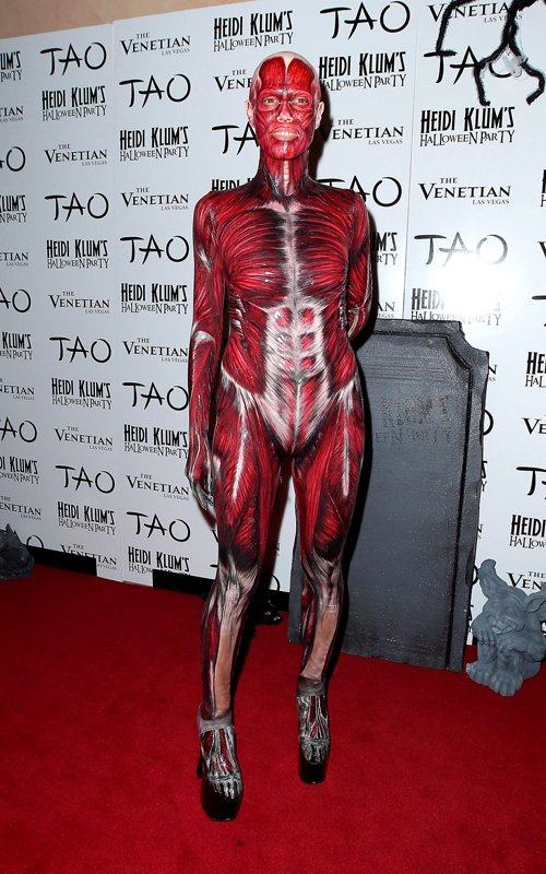 Heidi Klum Holds 12th Annual Halloween Party @ TAO Nightclub