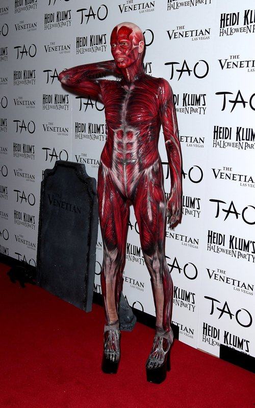 Heidi Klum Holds 12th Annual Halloween Party @ TAO Nightclub