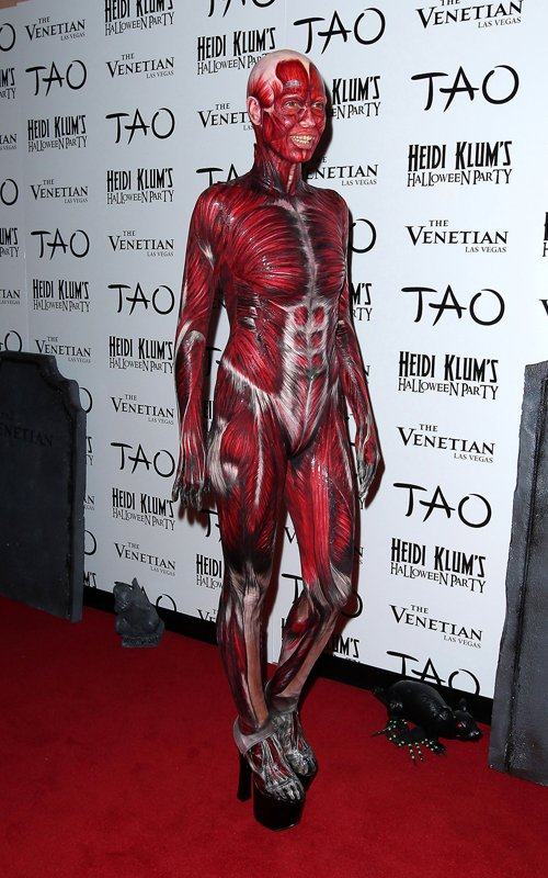 Heidi Klum Holds 12th Annual Halloween Party @ TAO Nightclub