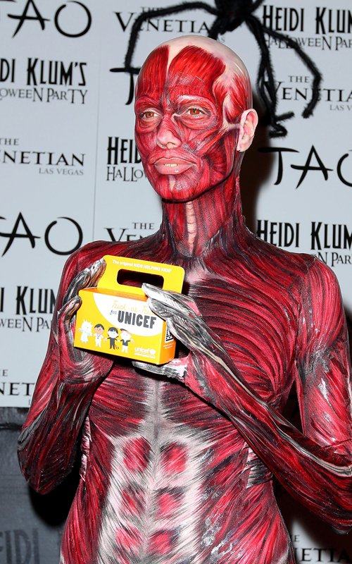 Heidi Klum Holds 12th Annual Halloween Party @ TAO Nightclub