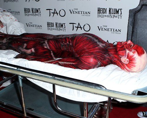 Heidi Klum Holds 12th Annual Halloween Party @ TAO Nightclub