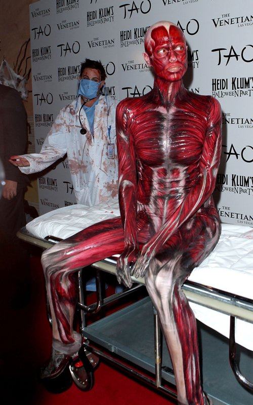Heidi Klum Holds 12th Annual Halloween Party @ TAO Nightclub