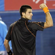 ไปตีเทนนิสกับโนวัคกันนะคะ