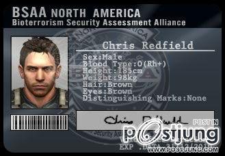 Resident Evil 5 Chris redfield