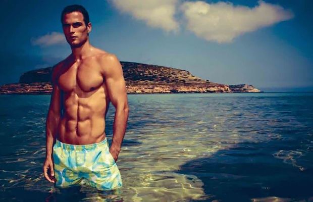 Christian Santamaria @ Julipet Mens Beachwear 2012