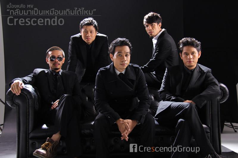 ภาพเบื้องหลัง MV. กลับมาเป็นเหมือนเดิมได้ไหม Crescendo