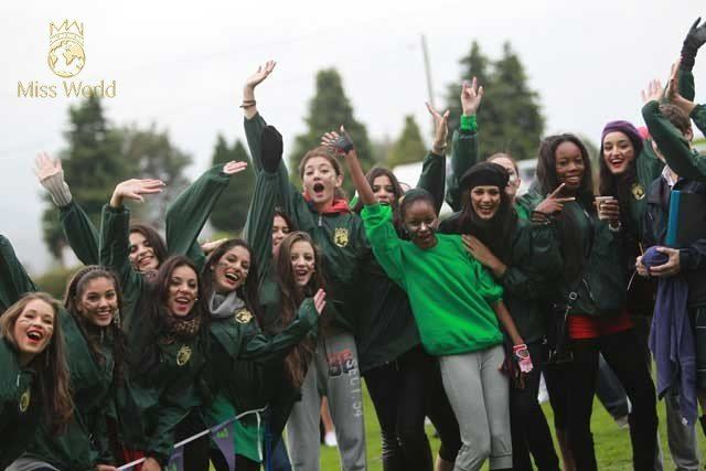 บรรยากาศการเก็บตัว Miss Word 2011 ที่ London