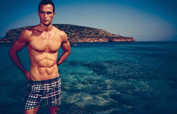 Christian Santamaria for Julipet Mens Beachwear 2012