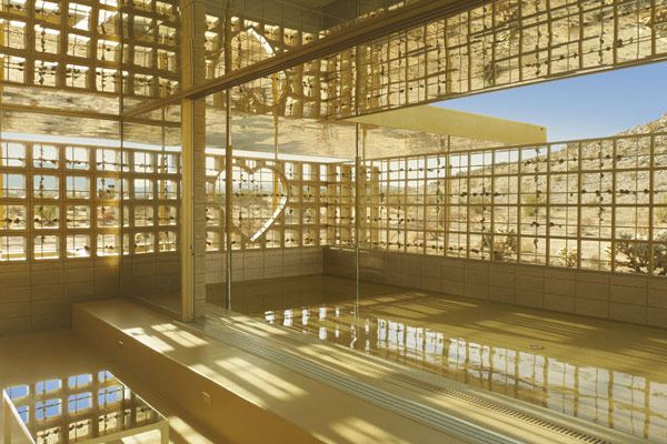 Gold Interior Design in a Golden Exterior House - amazing!