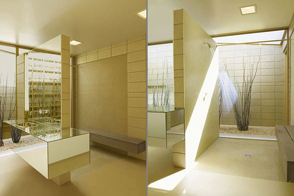 Gold Interior Design in a Golden Exterior House - amazing!