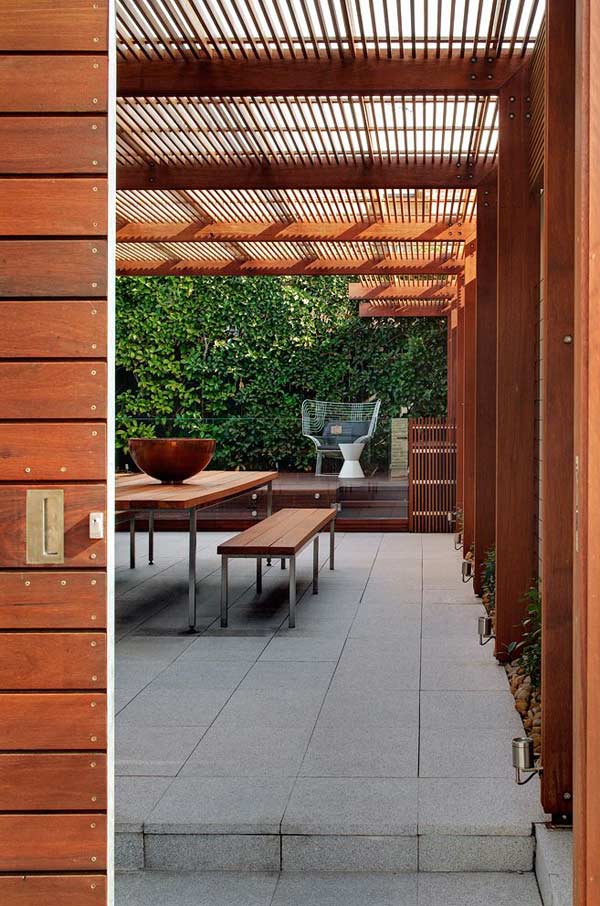 Wood brings warmth to home design ...