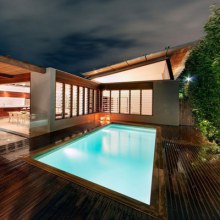 Wood brings warmth to home design ...