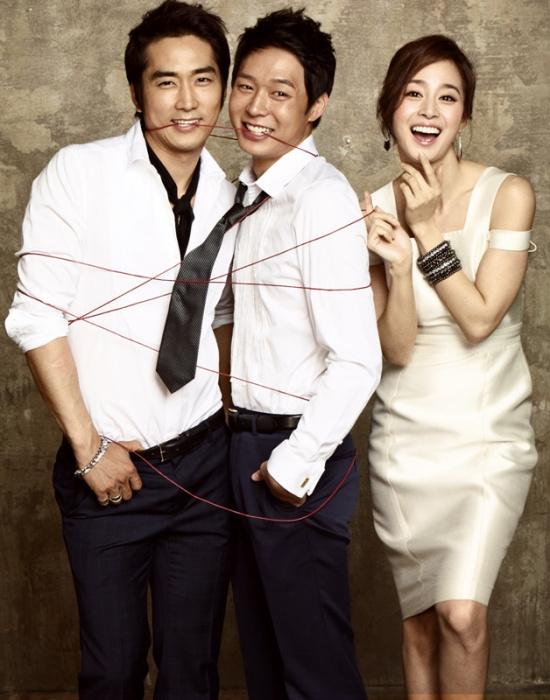 Song Seung Heon, Kim Tae Hee & Park Yu Chun’s Italian Restaurant Campaign