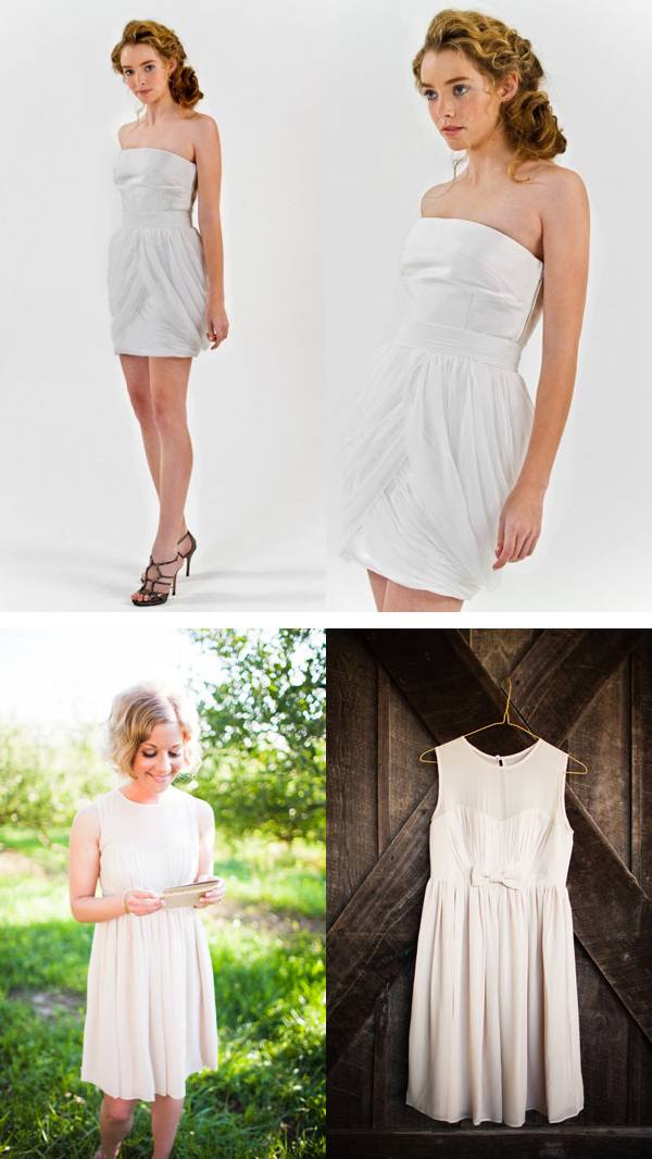 แฟชั่น งามเริ่ดกับชุดแต่งงานสั้นเก๋ ๆ