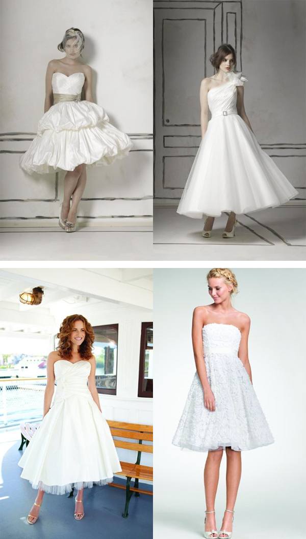 แฟชั่น งามเริ่ดกับชุดแต่งงานสั้นเก๋ ๆ