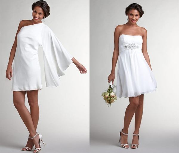 แฟชั่น งามเริ่ดกับชุดแต่งงานสั้นเก๋ ๆ