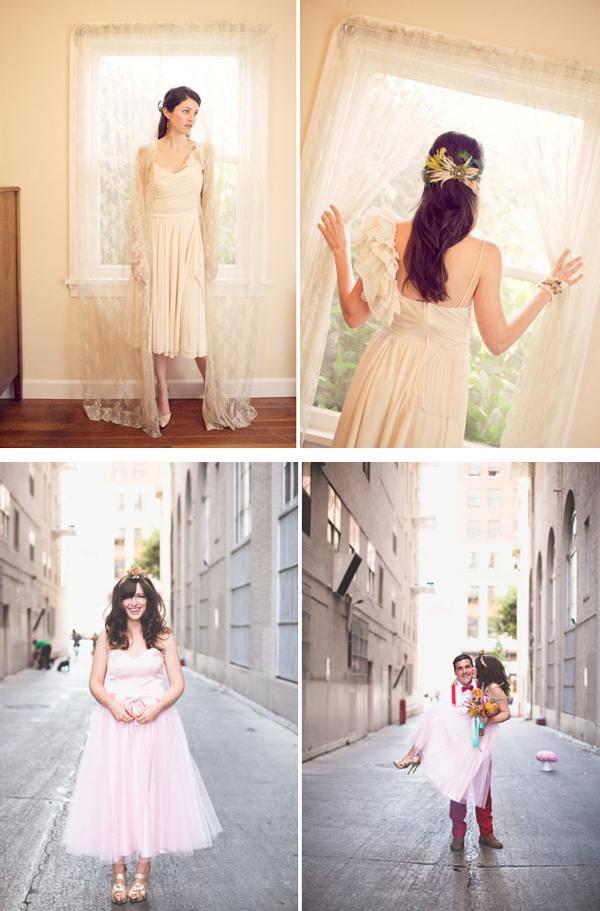 แฟชั่น งามเริ่ดกับชุดแต่งงานสั้นเก๋ ๆ