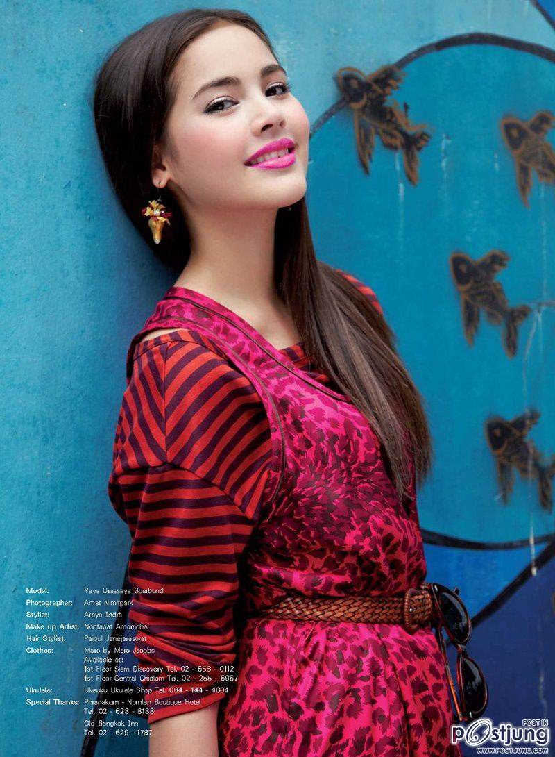 ญาญ่า @ นิตยสารเพื่อนเดินทาง no.383 พฤศจิกายน 2554