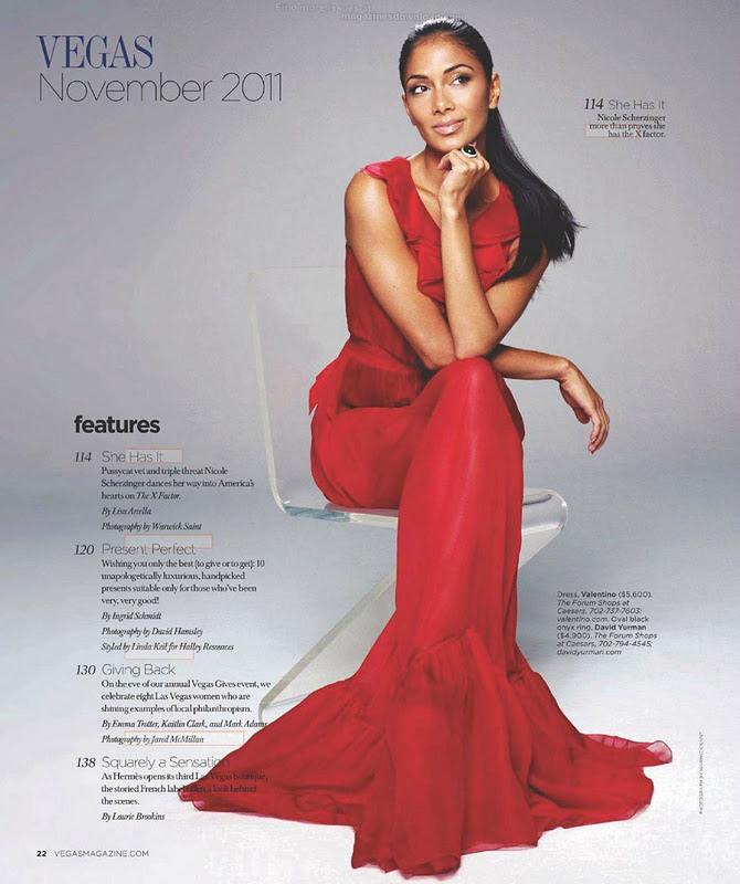 Nicole Scherzinger @ Vegas US November 2011
