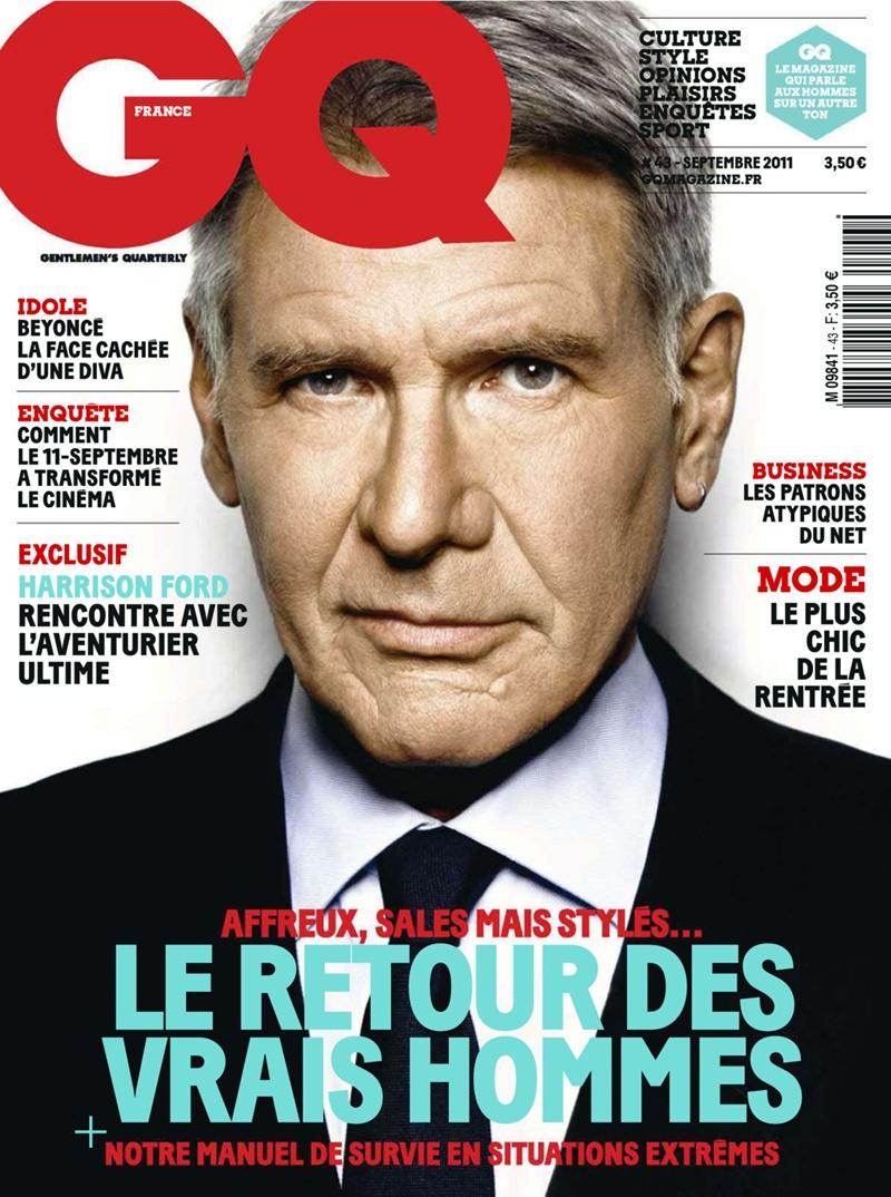 Harrison Ford @ GQ France September 2011