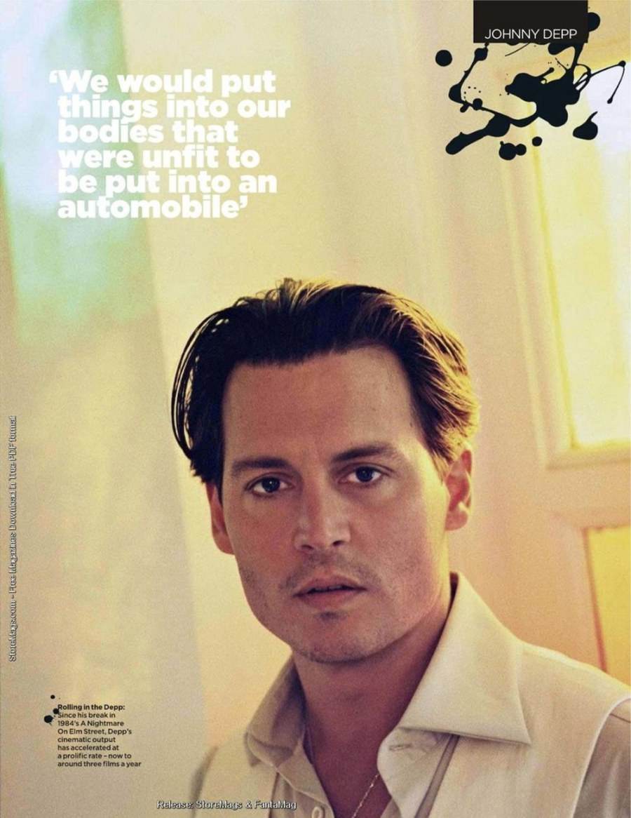 Johnny Depp @ GQ UK December 2011
