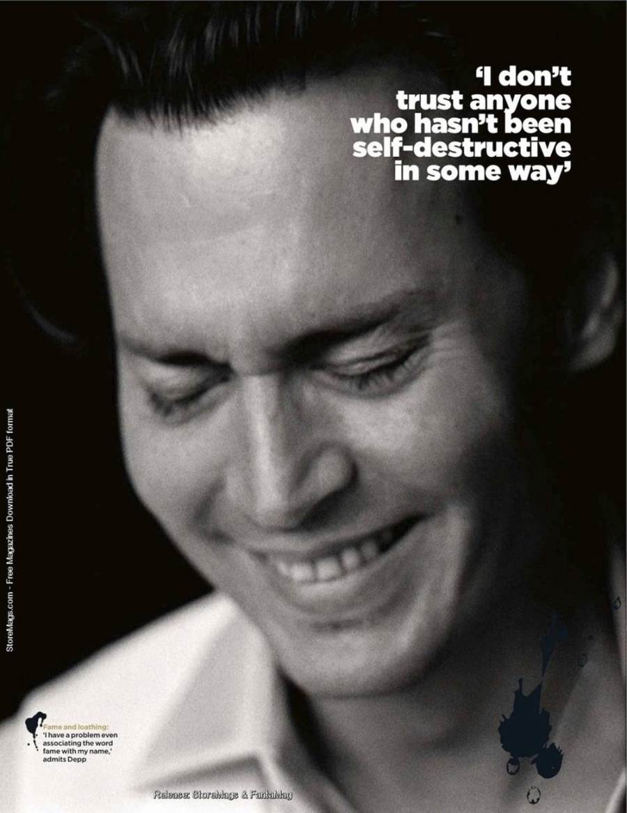 Johnny Depp @ GQ UK December 2011