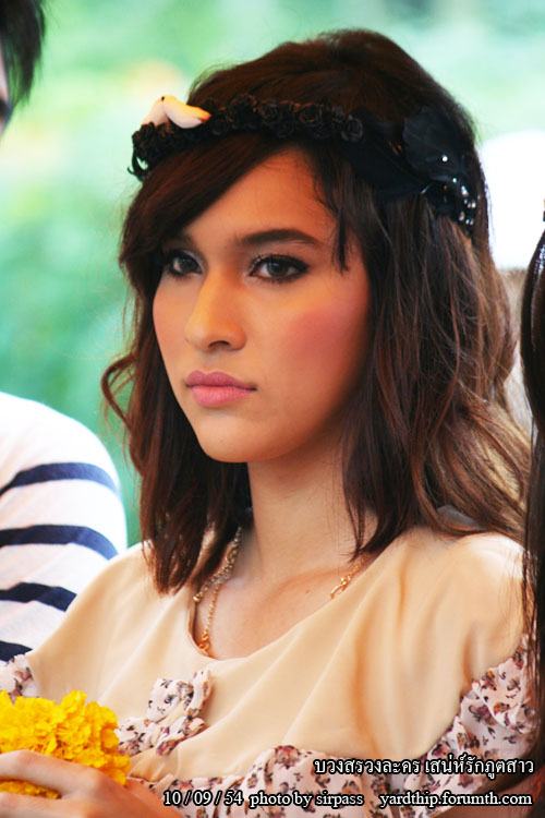 "หยาด"ในงานบวงสรวงละครเรื่องใหม่"เสน่ห์รักภูติสาว"