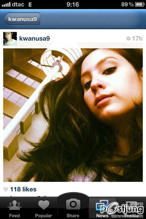 ขวัญ อุษามณี สวยใสๆน่ารัก @ Official Fanpage