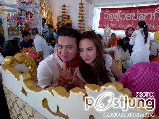 "พี่อั้ม"ทำบุญทอดกฐิน ณ วัดห้วยปลากั้ง จ.เชียงราย!!!