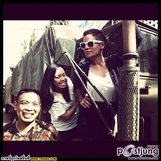 เมื่อโอปอล์ ช่วยน้ำท่วม